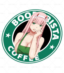 Zero Two Sexy Coffee Logo