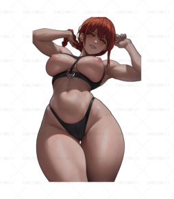 Black Skin Makima Breast