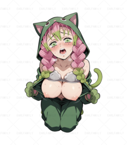 Kanroji Mitsuri Cat Ears