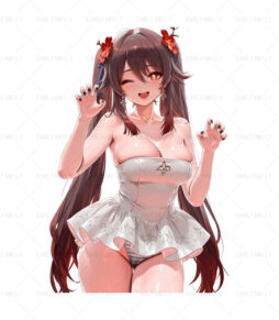 Hu Tao Sexy Big Breasts