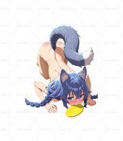 Puppy Roxy Playing Frisbee