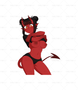 Succubus Meru Naked Loli