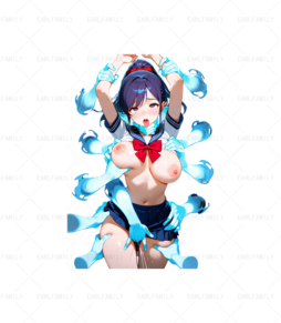 Ahegao Loli With Ghost Hands