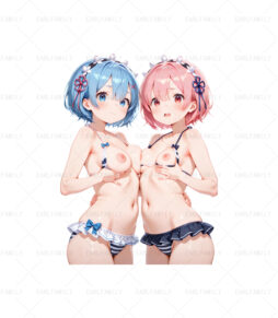 Rem x Ram Bikini Loli