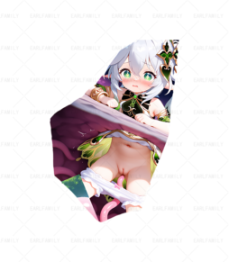 Naked Nahida Irregular Pattern