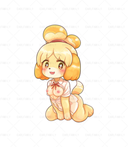 Animal Crossing Sexy Furry Isabelle