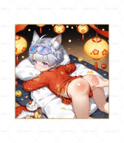 Wolf Cub Femboy Poster