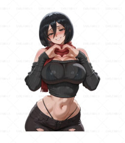 Mikasa Ackerman Big Breast