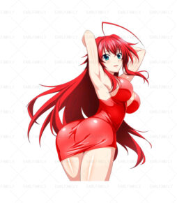 Rias Gremory Scoot Your Bottom