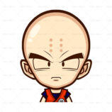 131003-Sticker Krilin Dragon Ball Sticker425.547