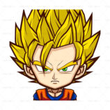131121-Sticker Son Gohan Dragon Ball Z Sticker642.642