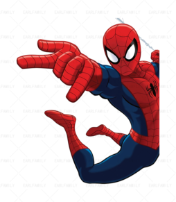 Spiderman Against The Wall