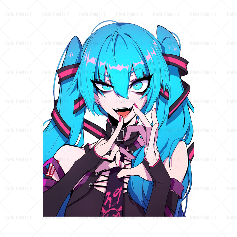 280366 Hatsune Miku (3)人物 半头 1500.1948. 280366 Hatsune Miku (3)人物 半头 1500.1948.