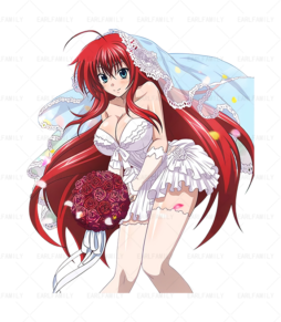 Rias Gremory Wedding Dress