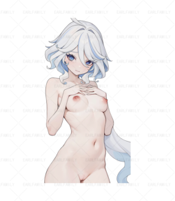 Furina Completely Naked