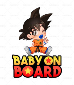 Dragon Ball Baby On Board