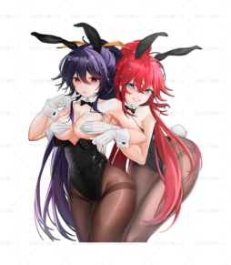 Akeno And Rias