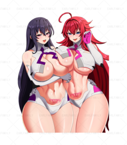 Akeno And Rias Gremory