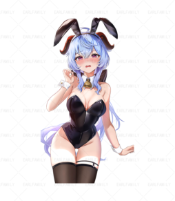 Ganyu Bunny Girl