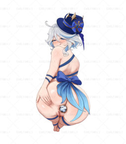 Furina Butt Sticking Up