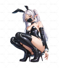 Frieren Black Bunny Girl