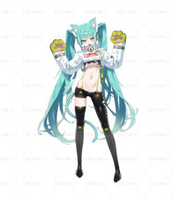 Hastune Miku See-through Dress