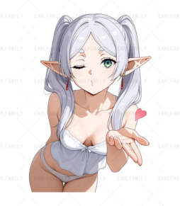 Frieren Finger Heart