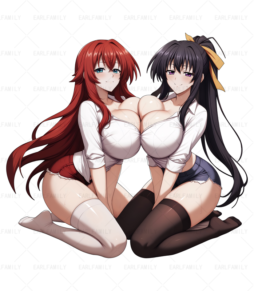 RIas Gremory And Akeno