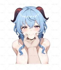 Ganyu Makeup Of The Face