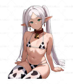 Frieren Cow Suit