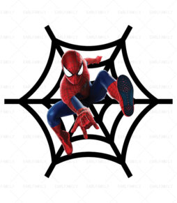 Spiderman On the Spider Web