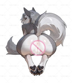 Loona Sitting Posture Butt