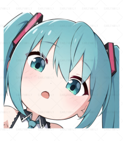 Hastune Miku Headshot