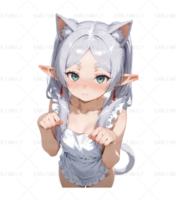 Frieren Cute Little Cat