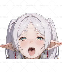 Frieren Open The Mouth