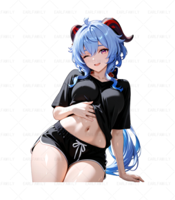 Ganyu Sexy Girl