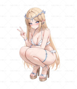 Bikini Squatting Cartethyia