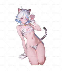 Furina Cat Costume