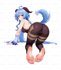 Ganyu Scoot Your Bottom