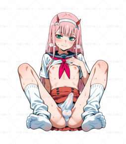 Student Futanari Zero Two