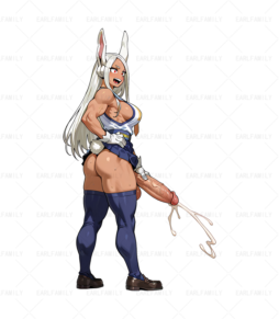 NSFW Futanari Erection Mirko