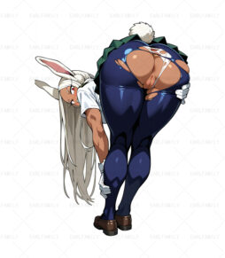 Mirko NSFW Showing Ass