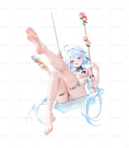 Furina Swinging On A Swing