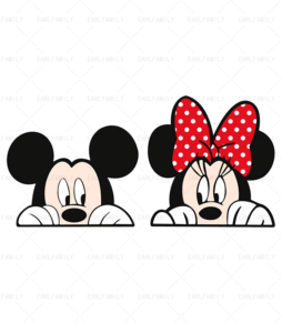 Mickey Minnie Peeker