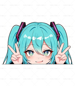 Hatsune Miku Peeker