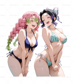 Kanroji Mitsuri Kochou Shinobu