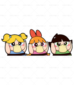 Powerpuff Cosplay Psyduck Peek