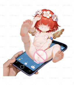 Naked Honkai Star Rail Tribbie Car Sticker&Keychains