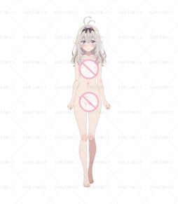 Naked Loli Moria Ruruka Car Sticker&Keychains