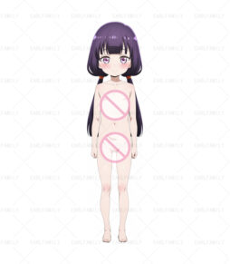 Naked Loli Kaya Satou Car Sticker&Keychains